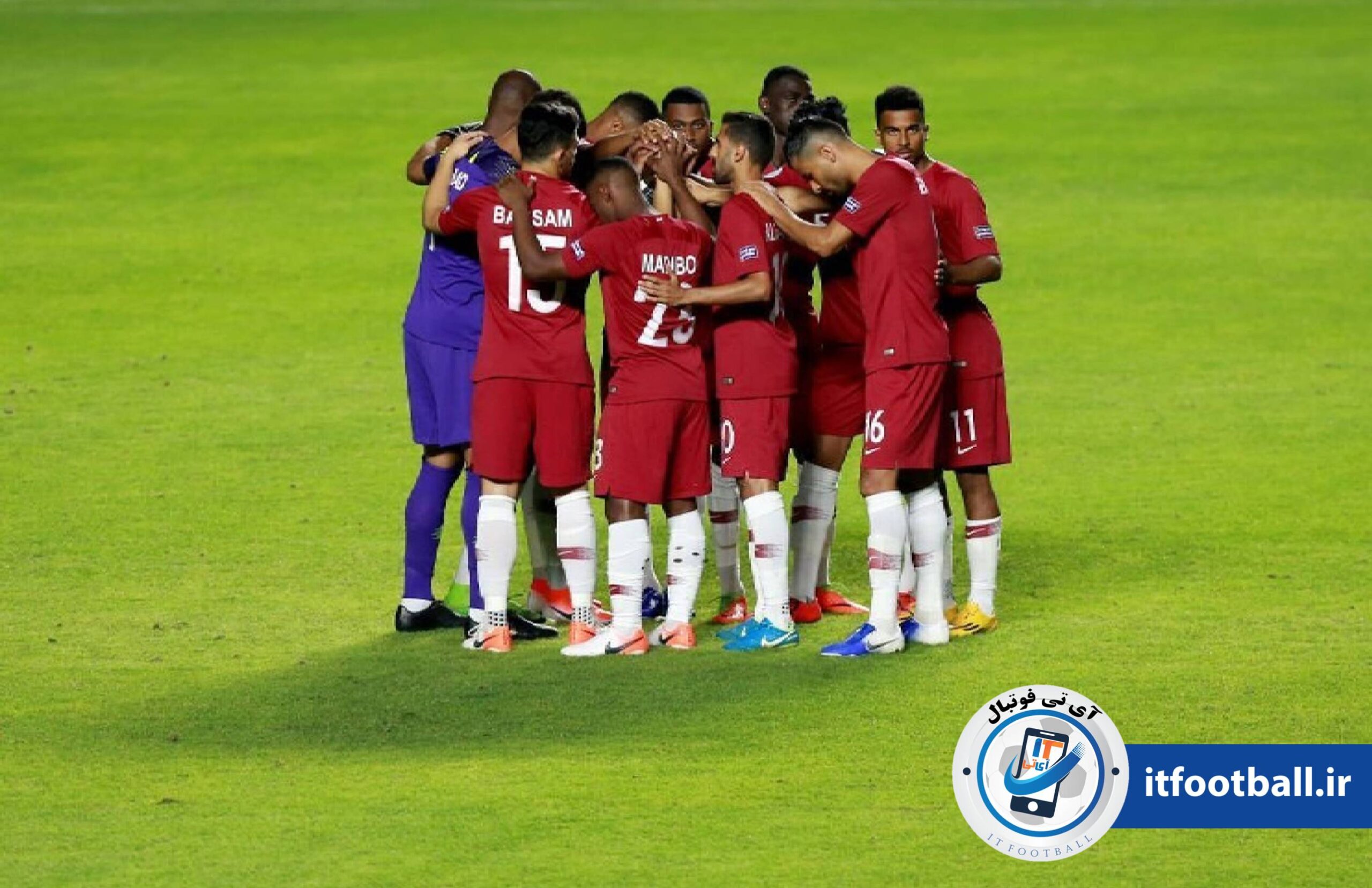 قطر و فلسطین آی تی فوتبال
