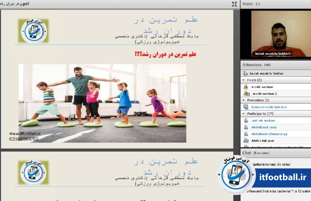 تربیت مربی بدنسازی فوتبال 
آی تی فوتبال
