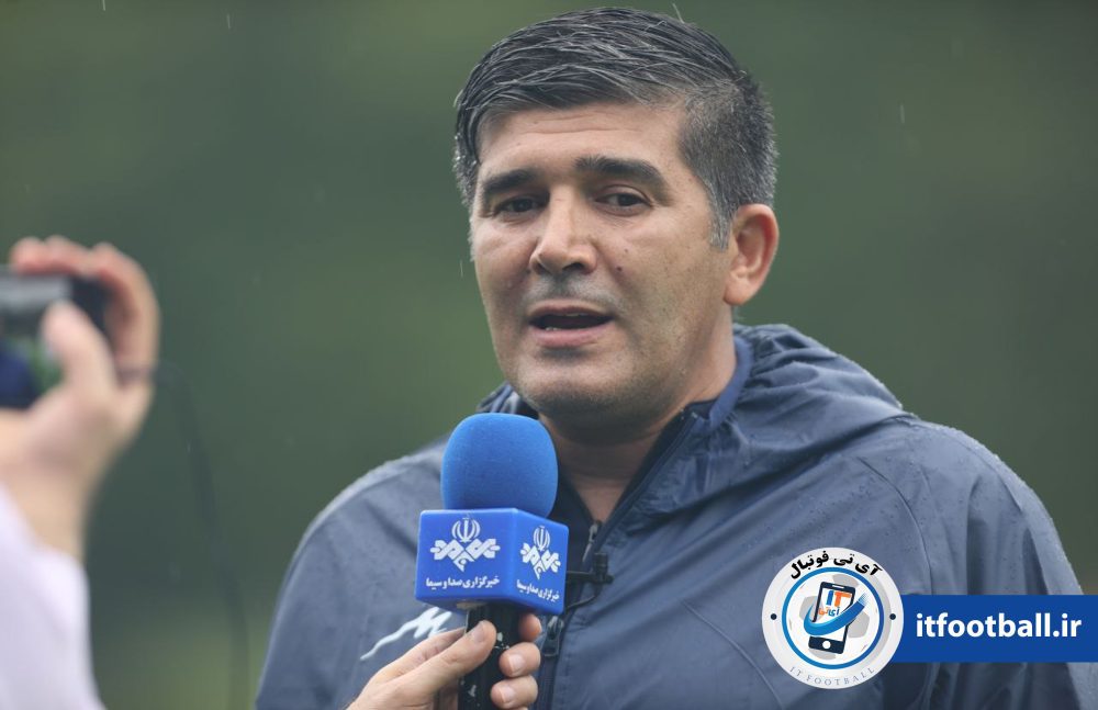 شهرام خیری سرمربی فوتبال در آی تی فوتبال