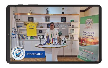 آقای بهزاد بهداروند مربی فوتبال