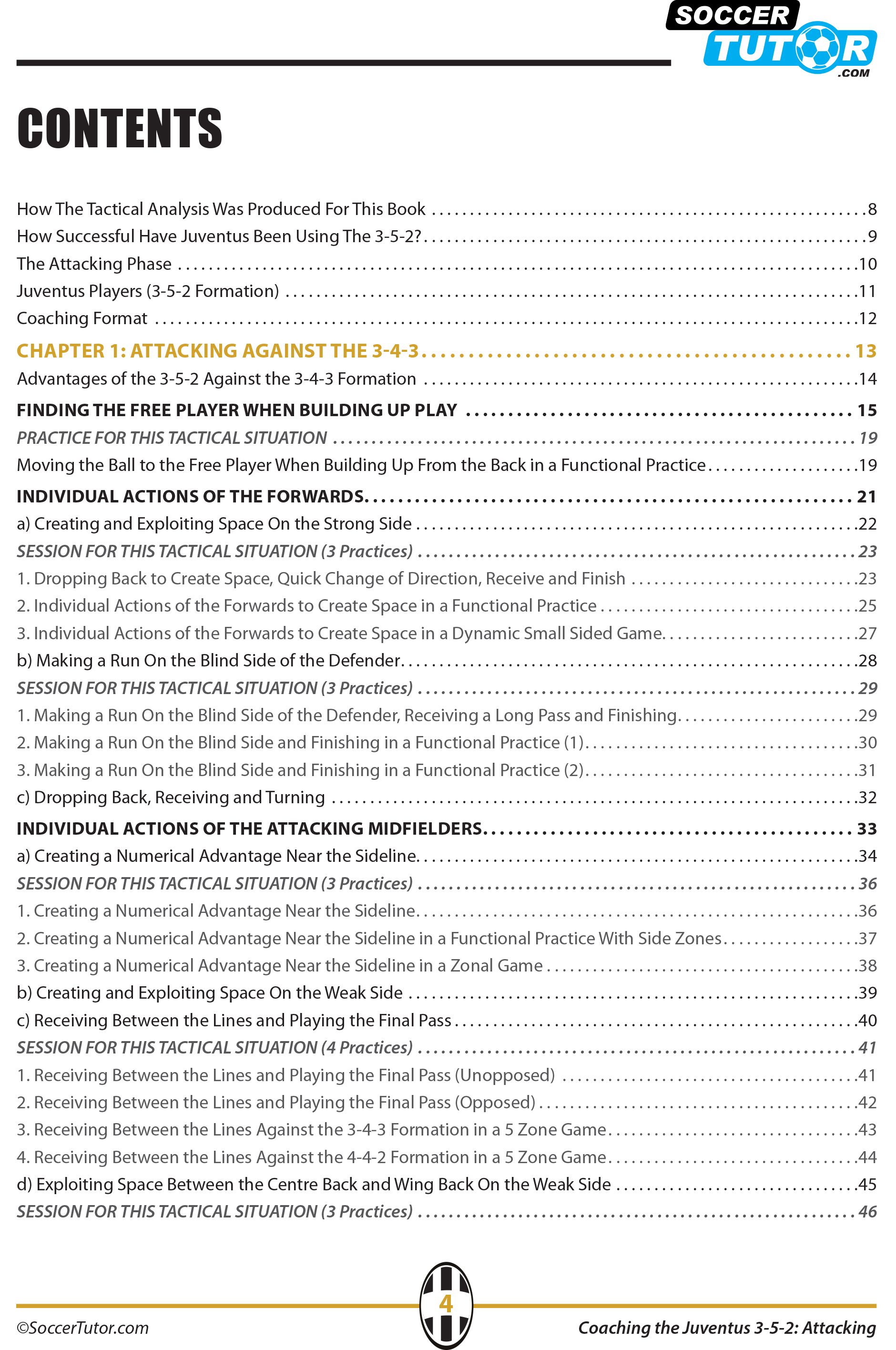 کتاب Coaching the Juventus 3-5-2 - Image 3