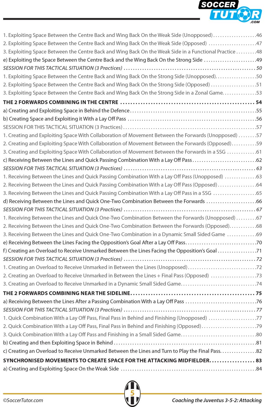 کتاب Coaching the Juventus 3-5-2 - Image 4
