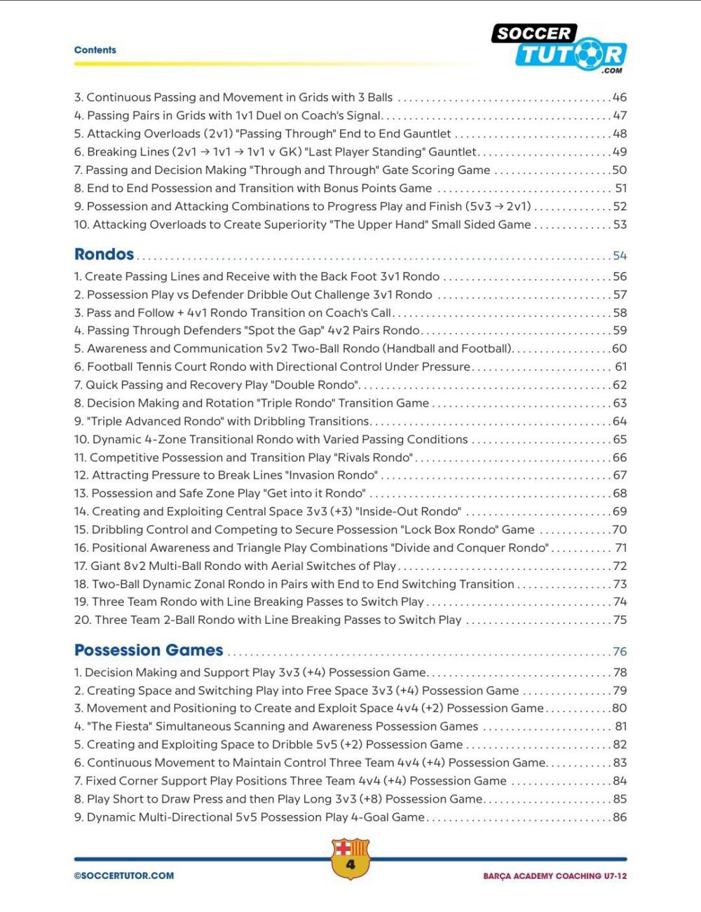 کتاب FC Barcelona Youth Training Program - Image 3